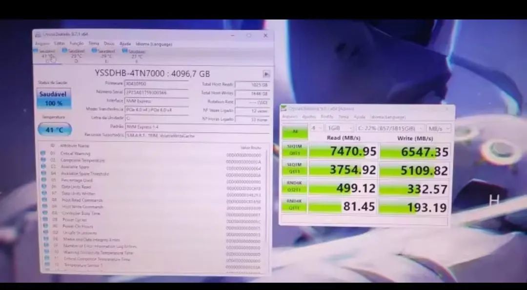 Vendo SSD MOVESPEED NOVO 4TB - Foto 4