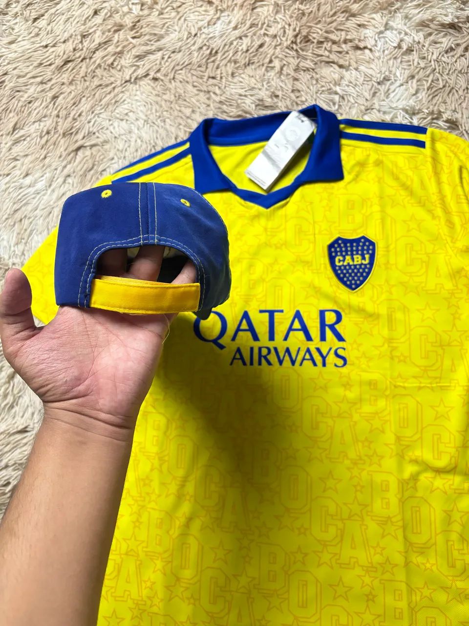 Camiseta e boné boca juniors  - Foto 5