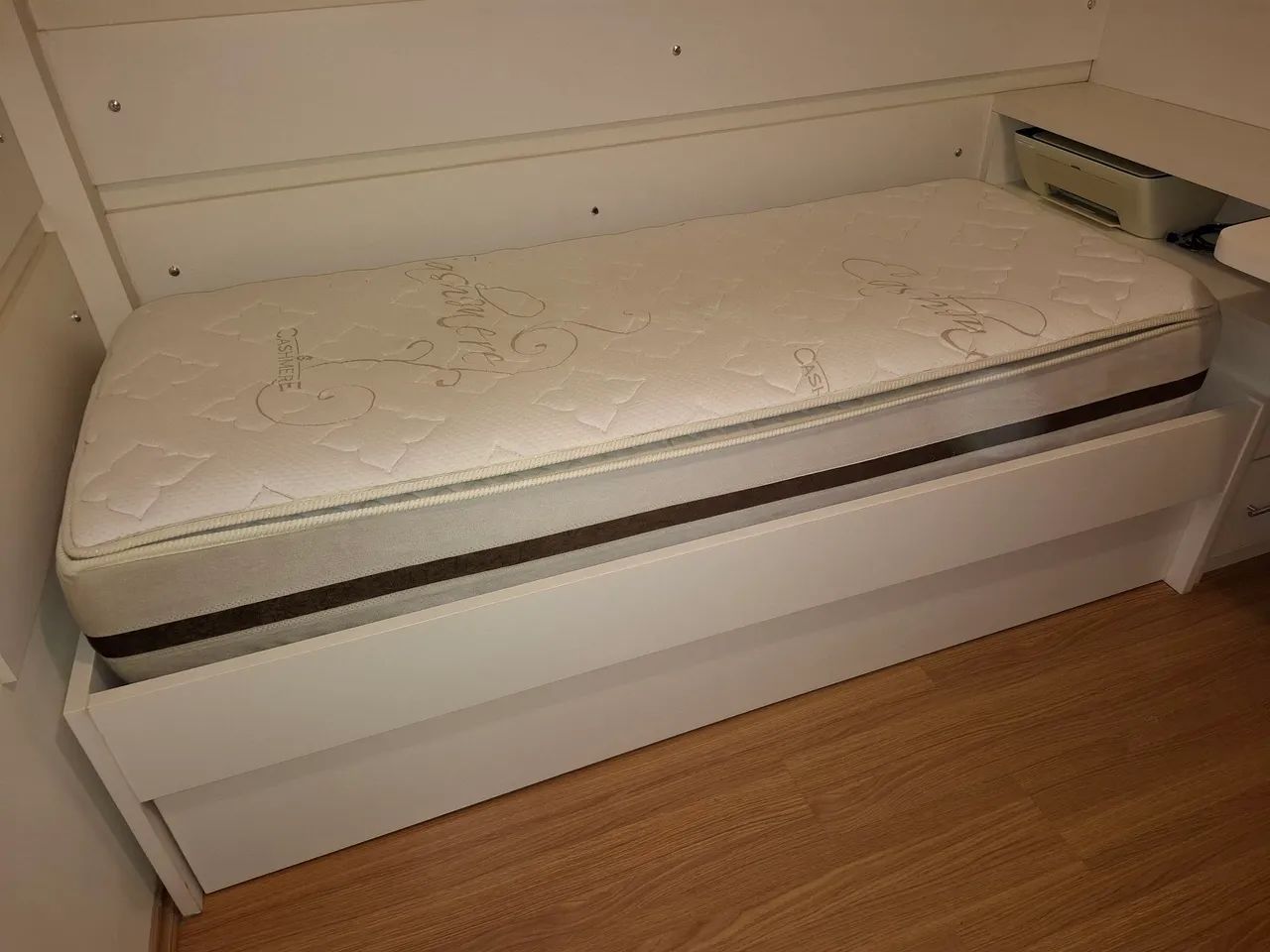  Bicama Solteiro e Cama Auxiliar + 2 Colchões Solteiro - Foto 4