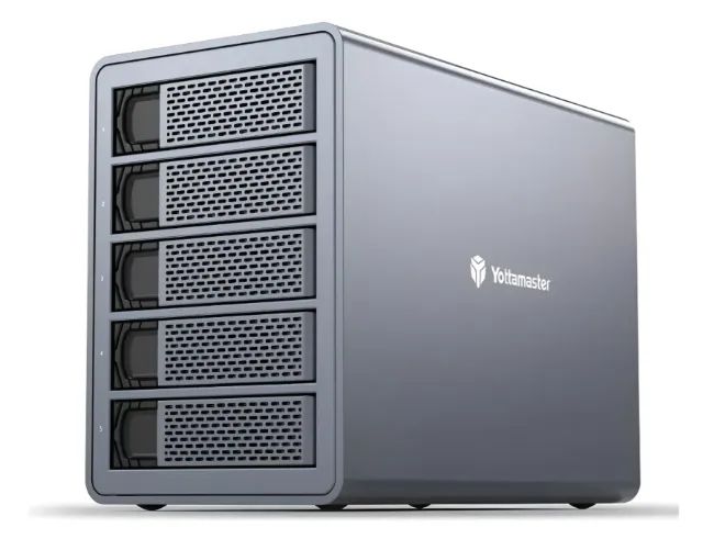 Gabinete Yottamaster com 5 baias