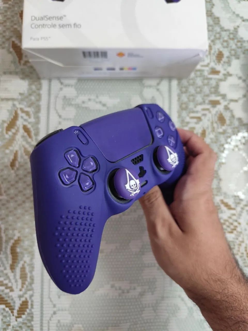 Comando Ps5 Roxo Dualsense ps5 Galactic Purple Roxo - Peças e Acessórios de Vídeo Game ...