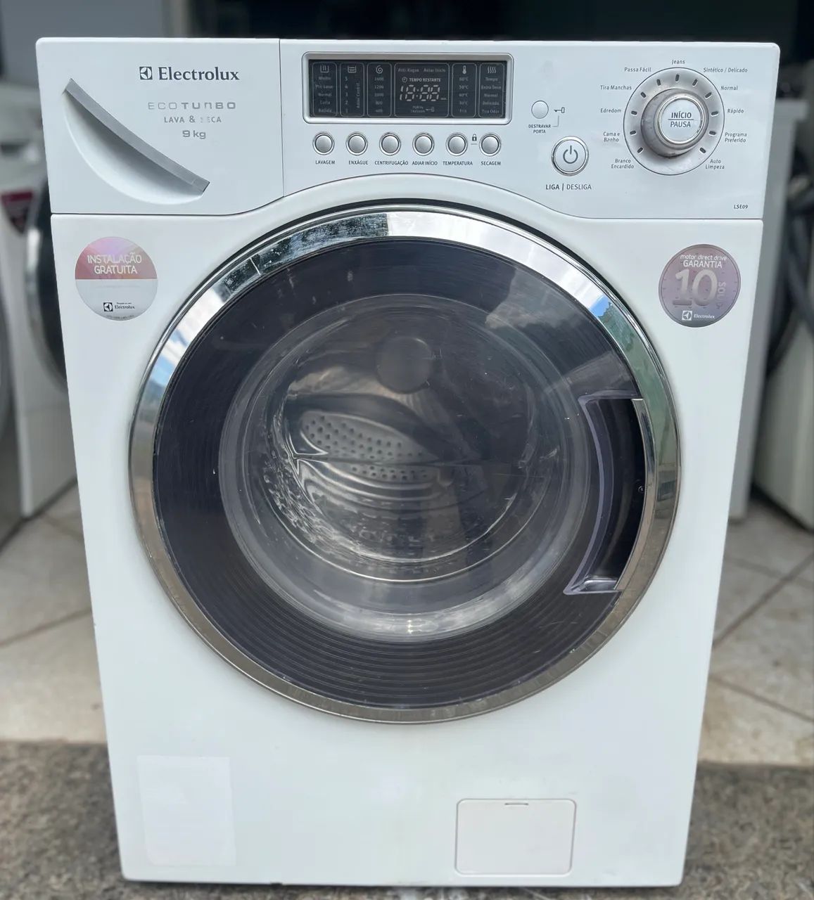 Lava e seca Electrolux 9 KG 