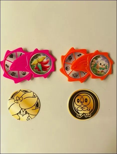 Colecionável Pokémon McDonald's 2023 (Rowlet, Gossifleu e Pikachu) - Foto 3
