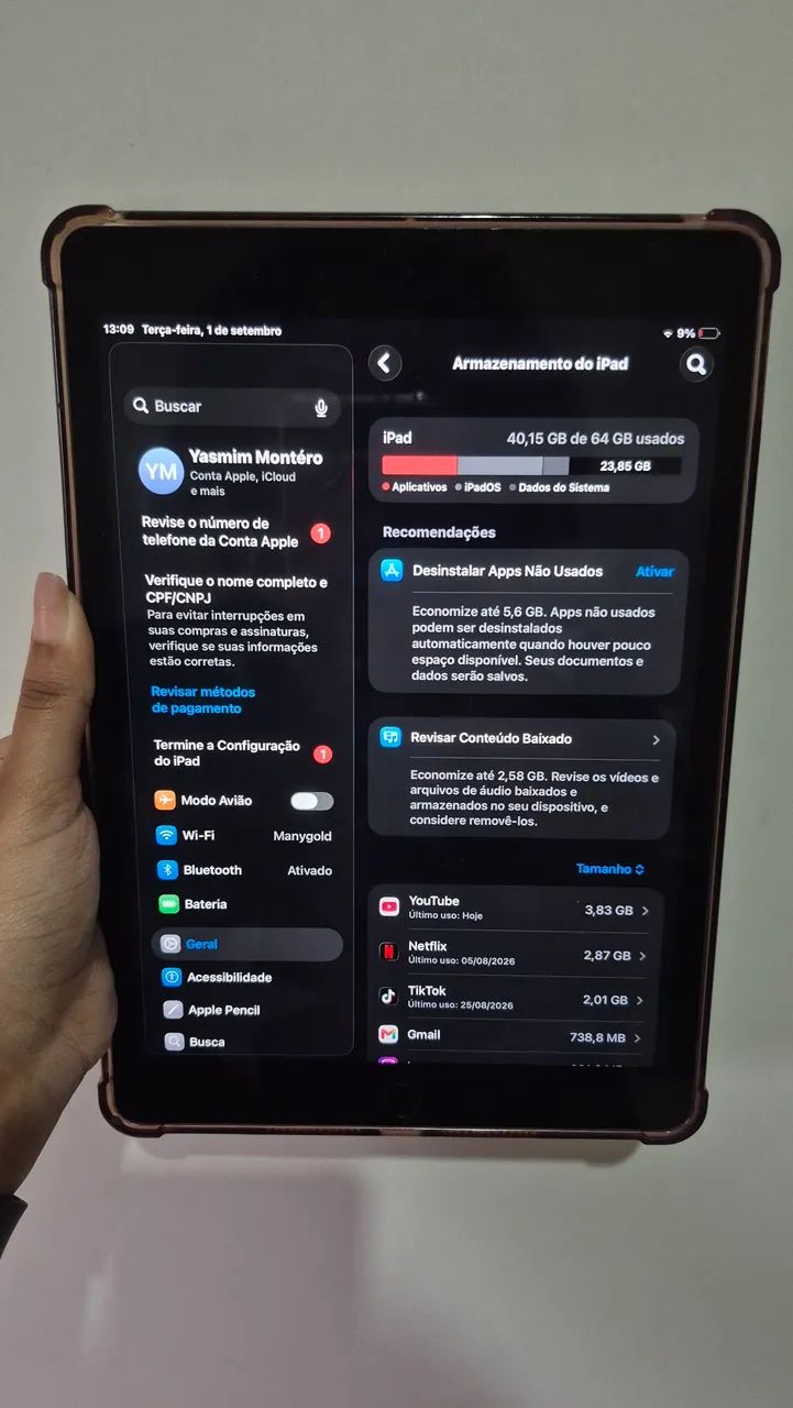 Ipad de 9° geração  - Foto 4