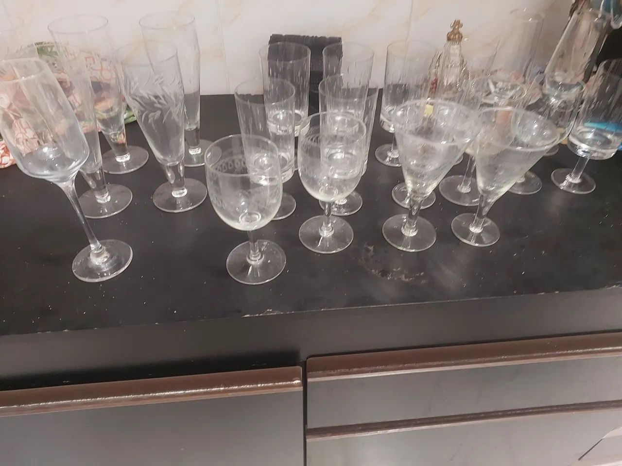 CONJUNTO COPOS DE DECORAÇAO 