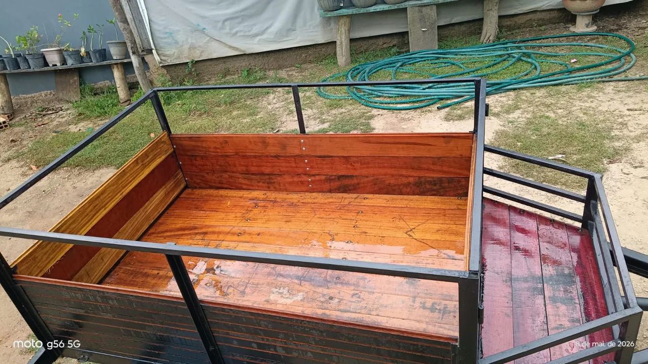 Vendo carretinha recém reformada pra carro. 9- * - Foto 3