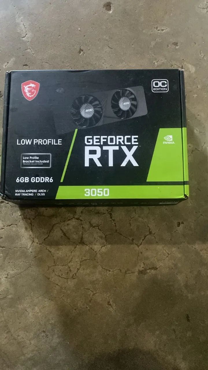 Placa de video RTX 3050