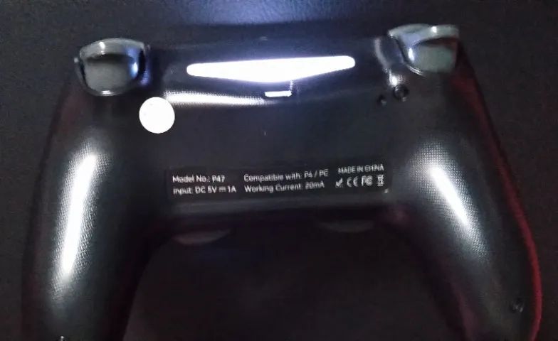 Controle Wireless compativél PS4/ PS3/ PC e Android - Preto. - Foto 4