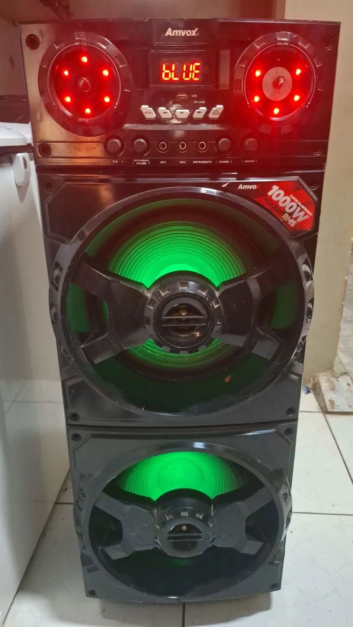 Caixa de som de alta potência 
