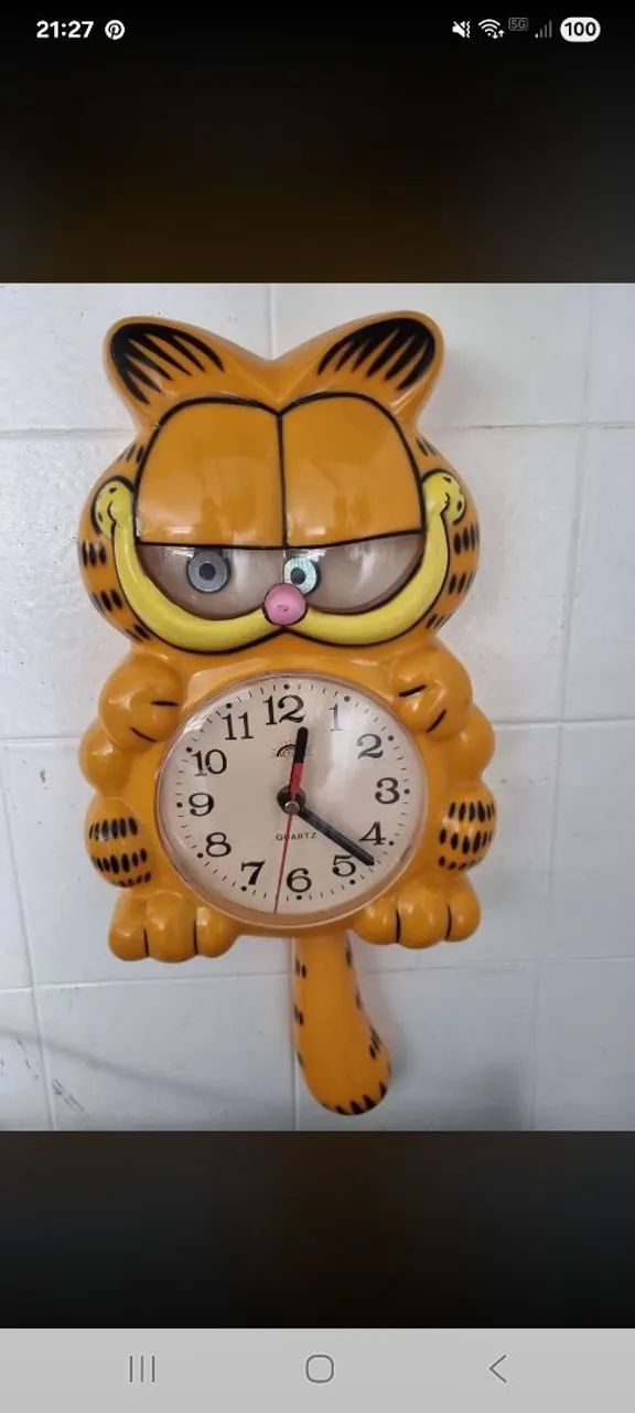 Relogio Garfield 