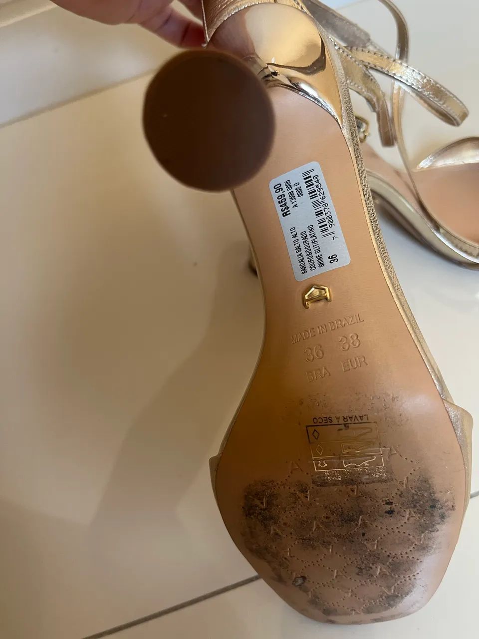 VENDO SANDÁLIA AREZZO - Foto 2