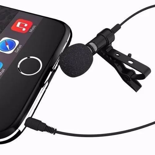 Microfone De Lapela Para Celular Smartfhone Youtubers - Foto 5