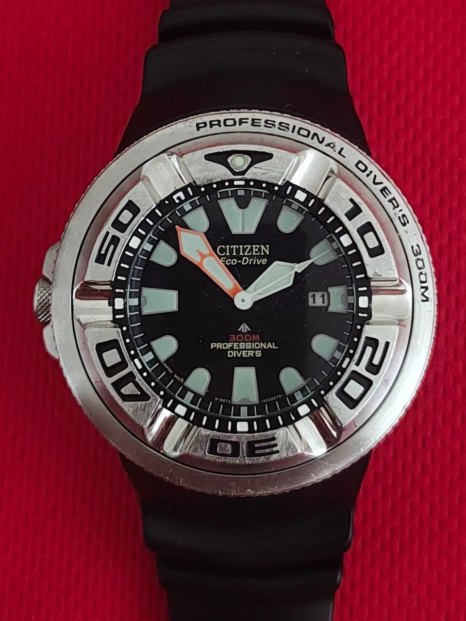 Relogio Citizen AquaLand Eco-Drive Professional Diver 300M Ecozilla