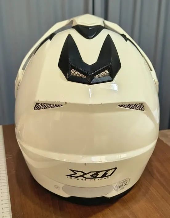Capacete X11 Branco com Viseira - Foto 3