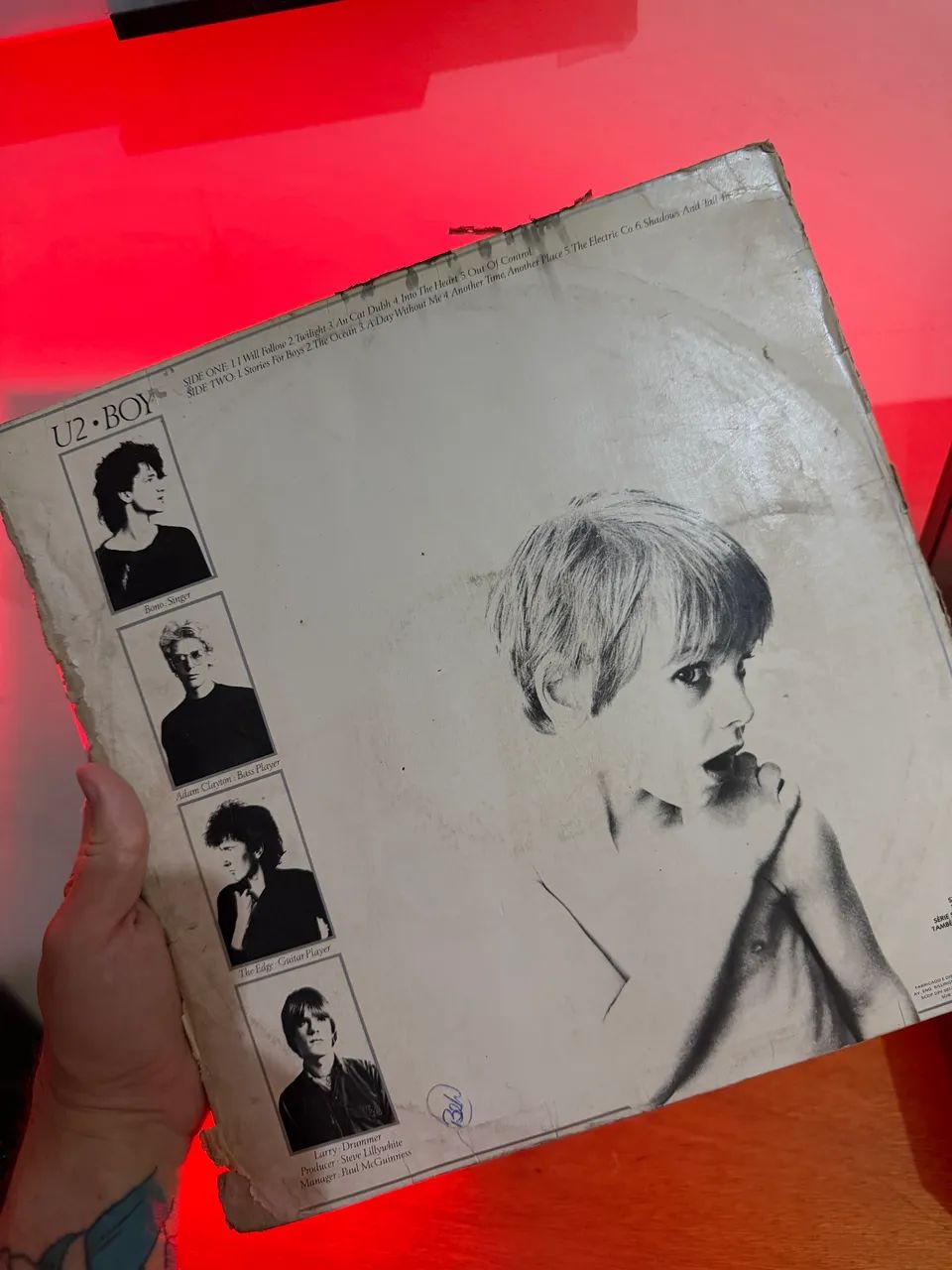 Lp Boy - U2 - 1980 - Foto 3