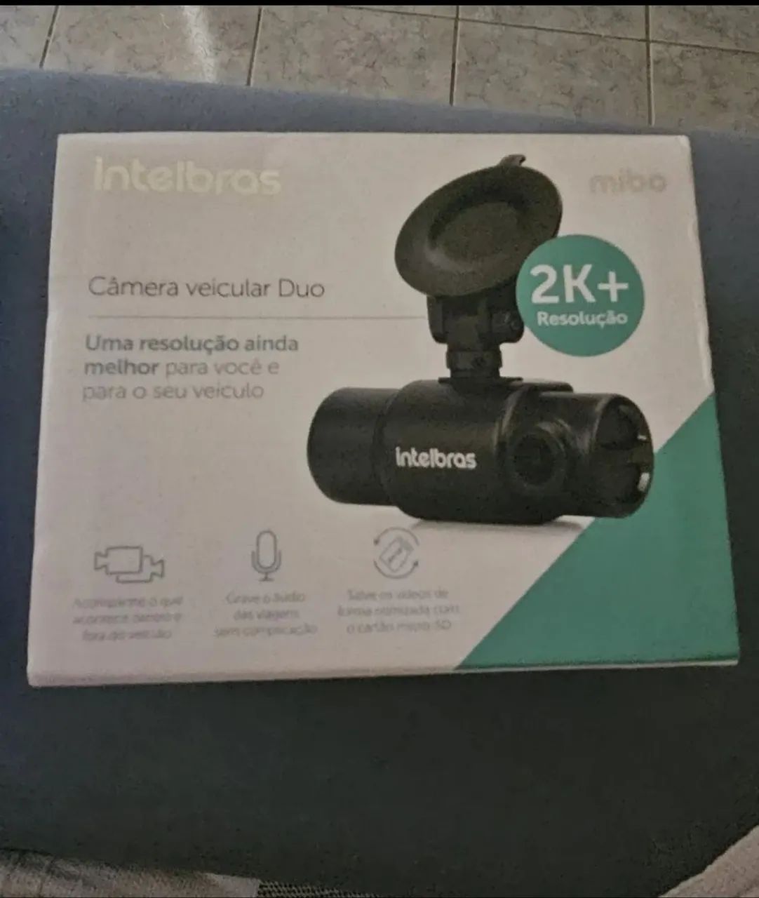 VENDO CÂMERA VEICULAR FULL HD DUO DC INTELBRAS 
