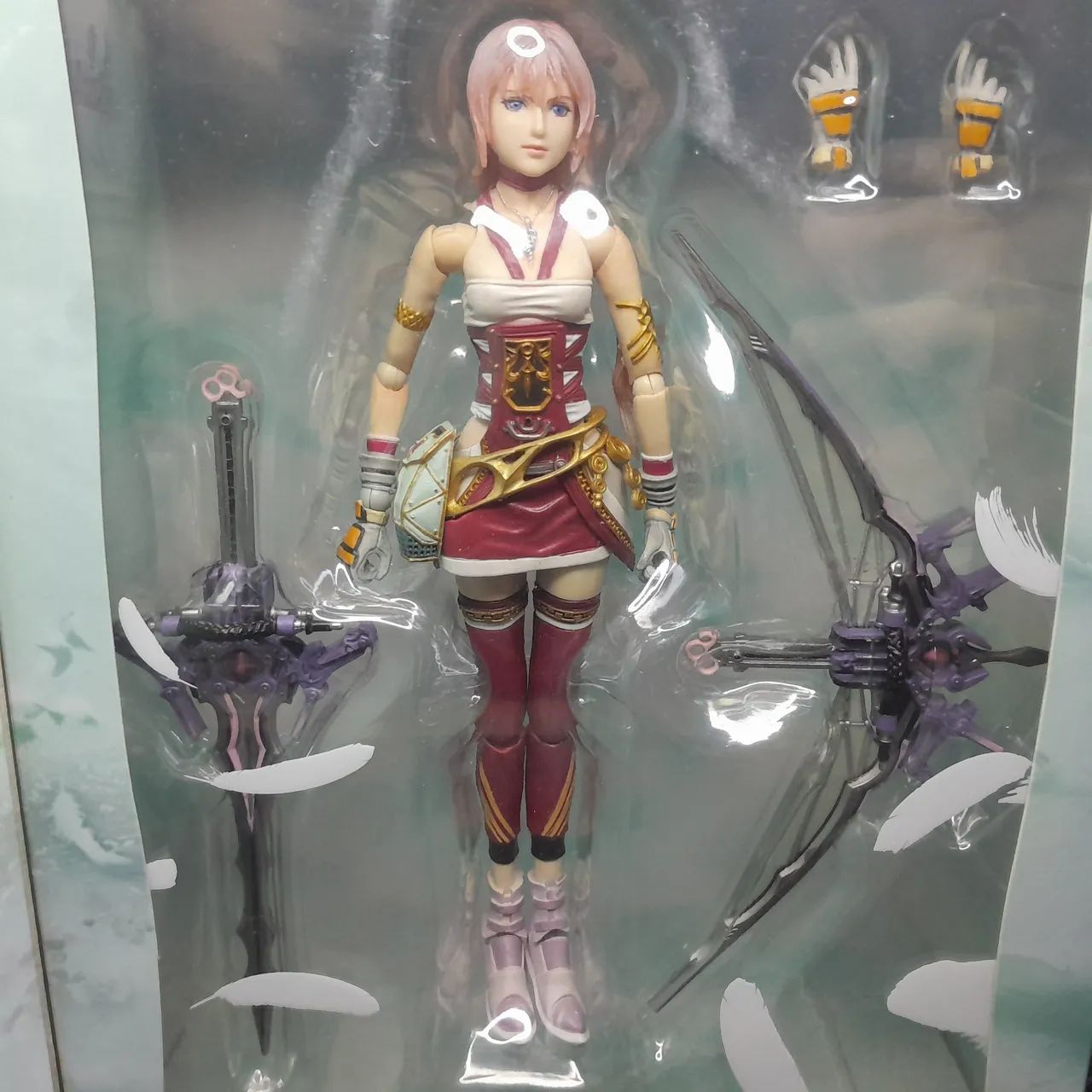 Play Arts Kai Serah Final Fantasy XIII-2 LACRADA - Foto 3