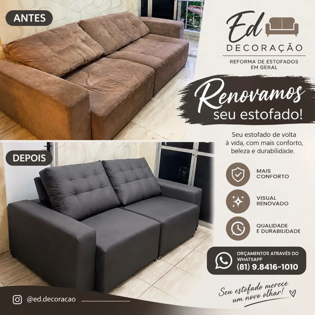 Reforma de estofados em geral  - Foto 4