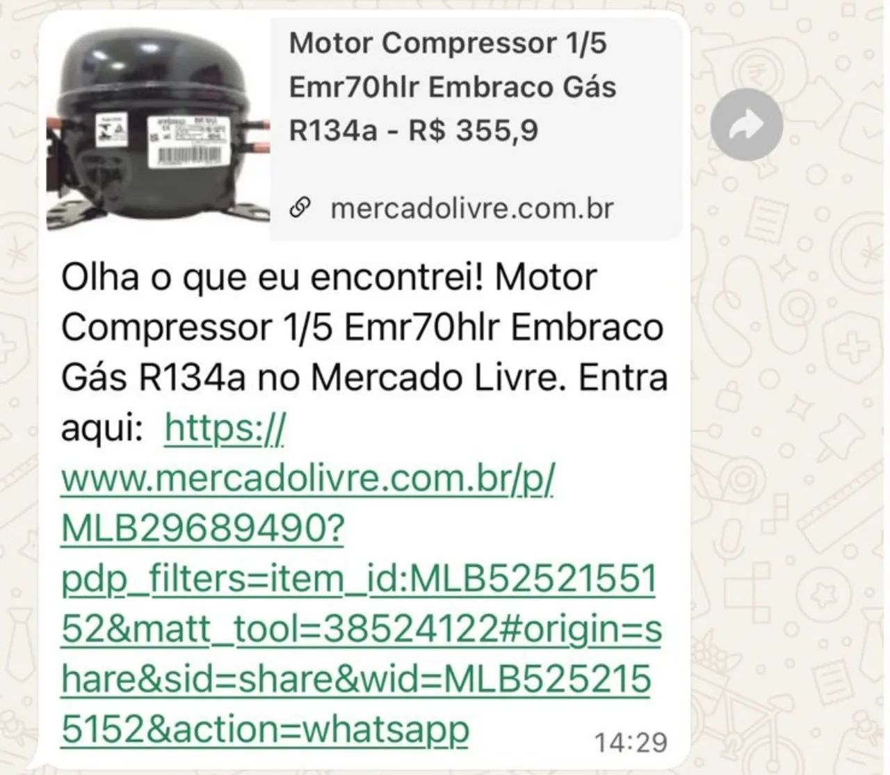 Motor de geladeira  - Foto 2