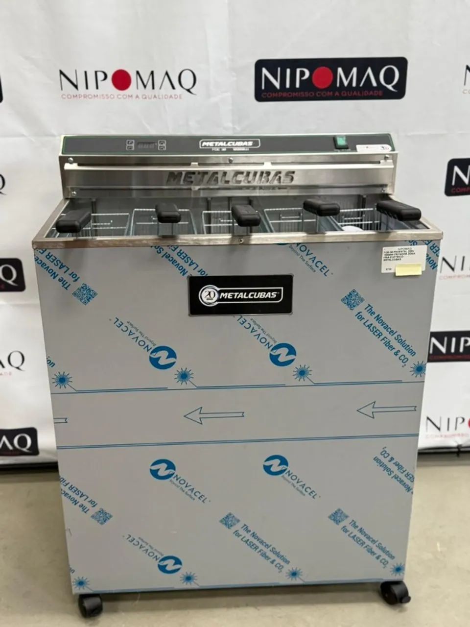 FOE-30 PEDESTAL 10000W FRITADOR ZONA FRIA ELETRICO - METALCUBAS