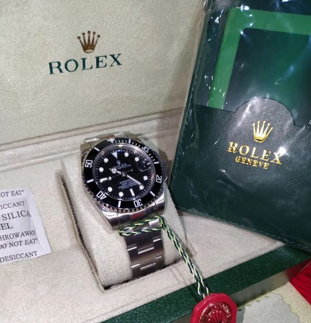 Rolex Submariner visor preto Automático linha Premium AAA+suíço  - Foto 2