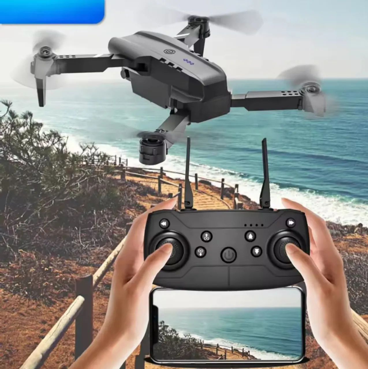Drone para iniciantes duas cameras - Foto 4