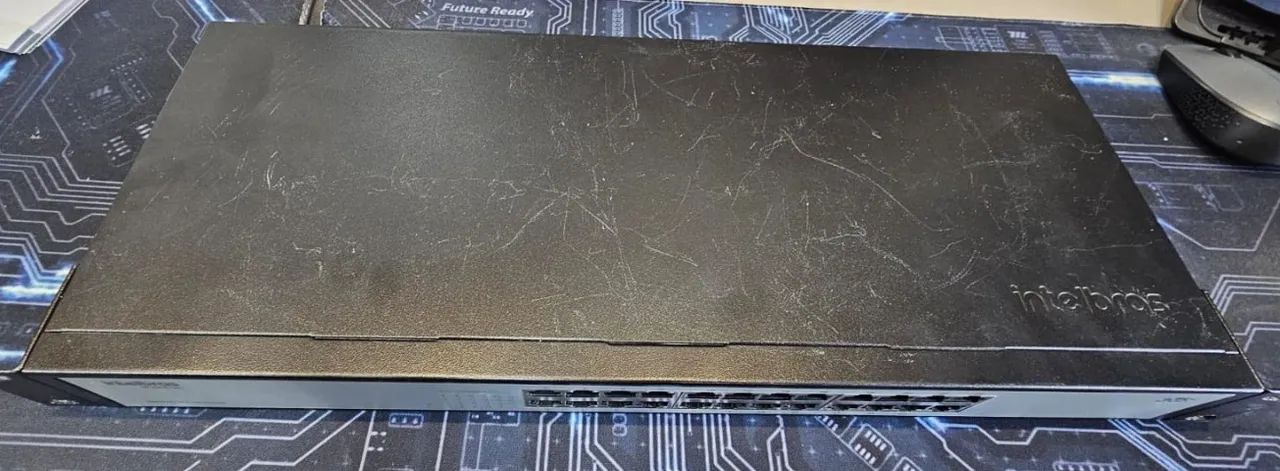 Switch Intelbras SF 2400 QR+, 24 Portas Fast 10/100Mbps  - Foto 2