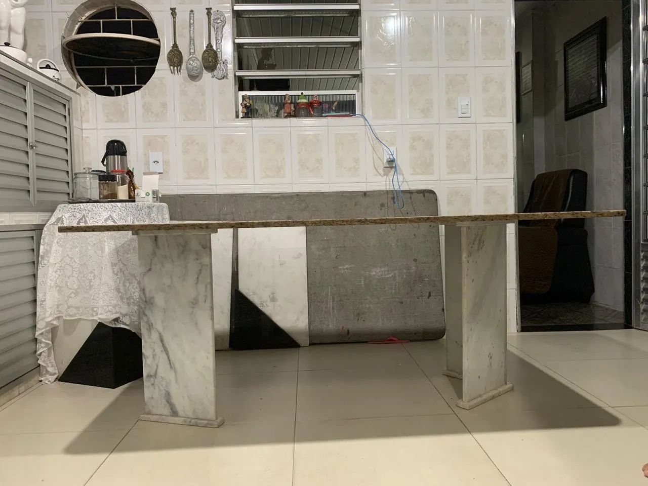 ACEITO OFERTA , MESA DE MÁRMORE  - Foto 2