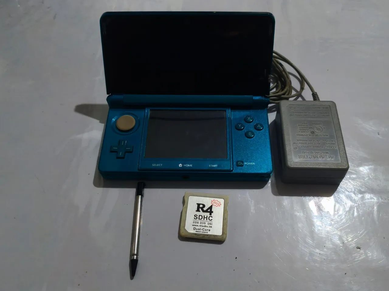 Nintendo 3DS Old Azul - Desbloqueado e Completo - Foto 3