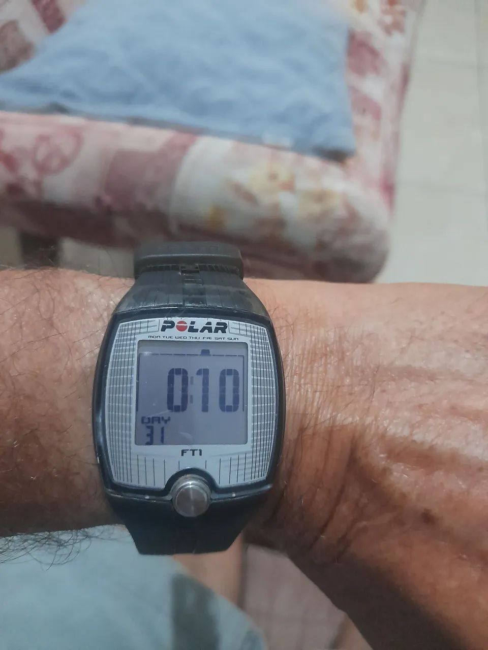 Vendo um relógio polar FT1 funcionando perfeitamente  - Foto 4