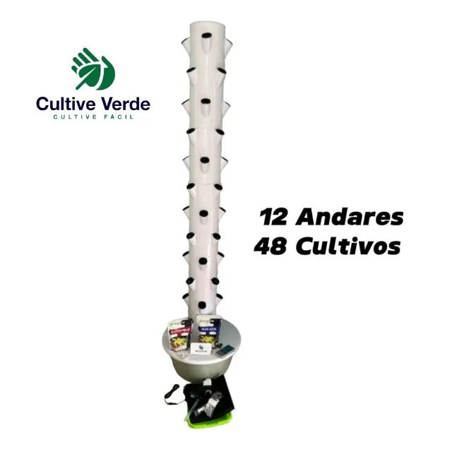 Torre Hidroponica Vertical 48 Cultivos - Foto 3