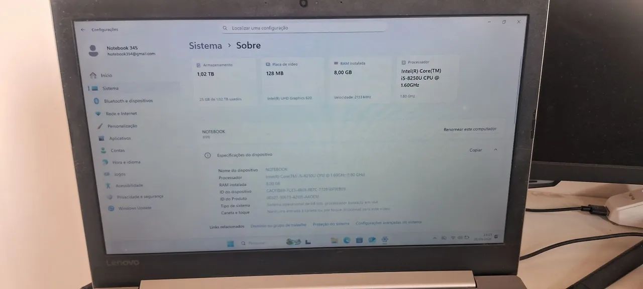 NOTEBOOK LENOVO