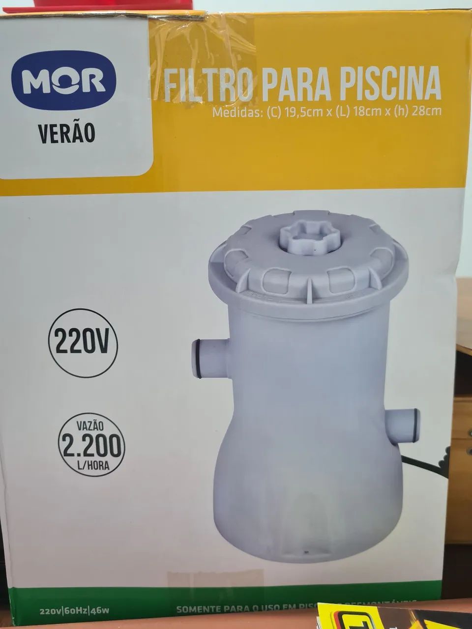 Bomba filtro para piscina