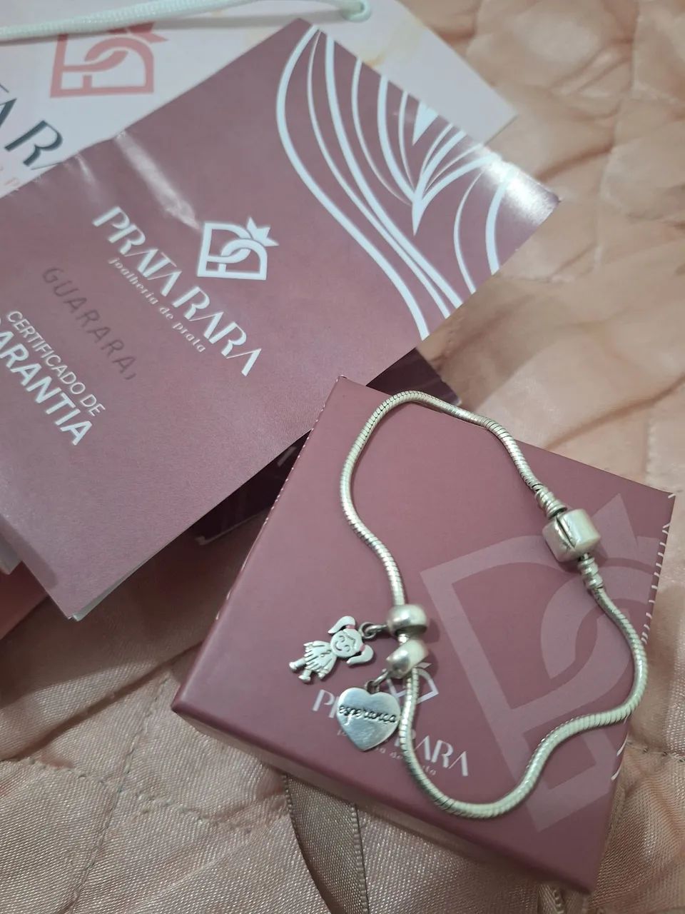 Pulseira de prata 925 - Foto 2