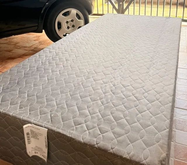 Cama box solteiro completa - Foto 4