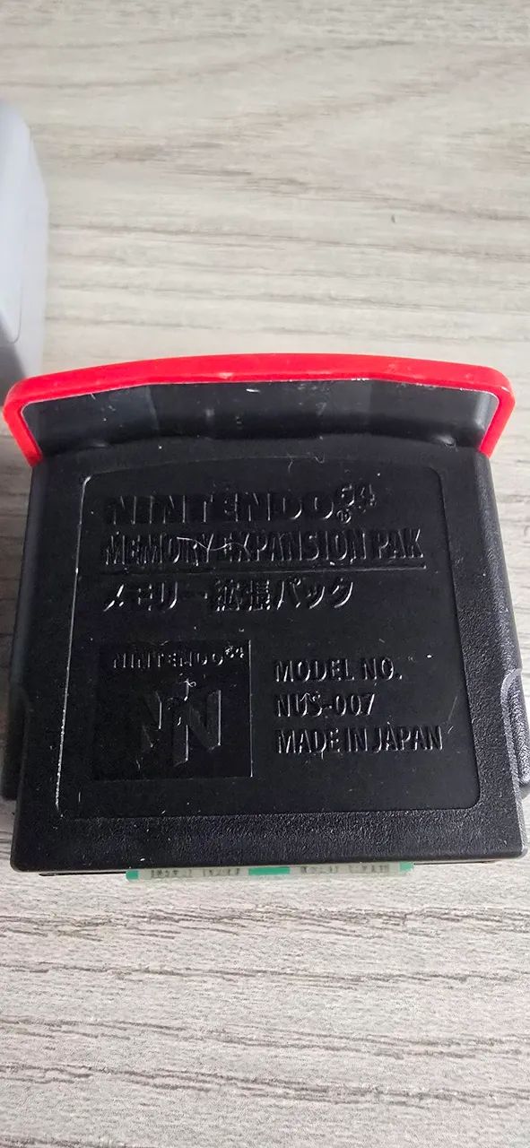 Expansion memory pack rumble pack Nintendo 64 - Foto 2