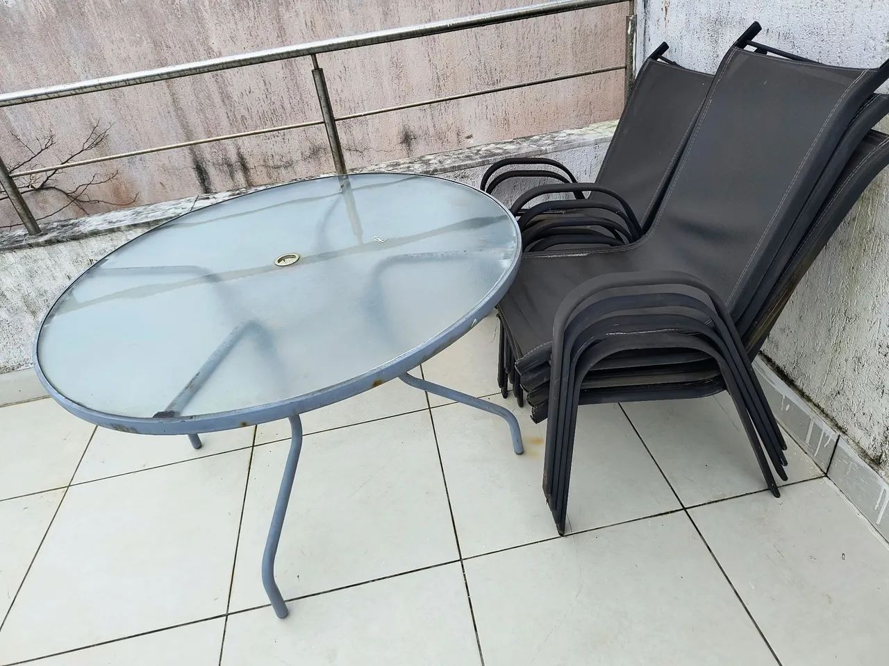 Mesa e cadeira de jardim  - Foto 4