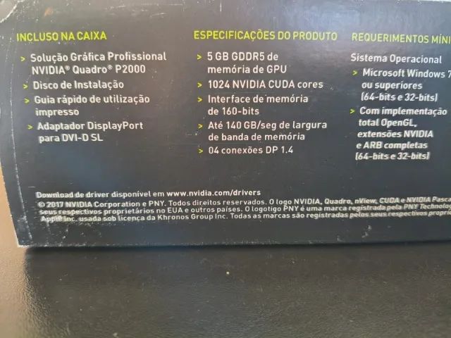 Placa de vídeo NVIDIA Quadro - Foto 4