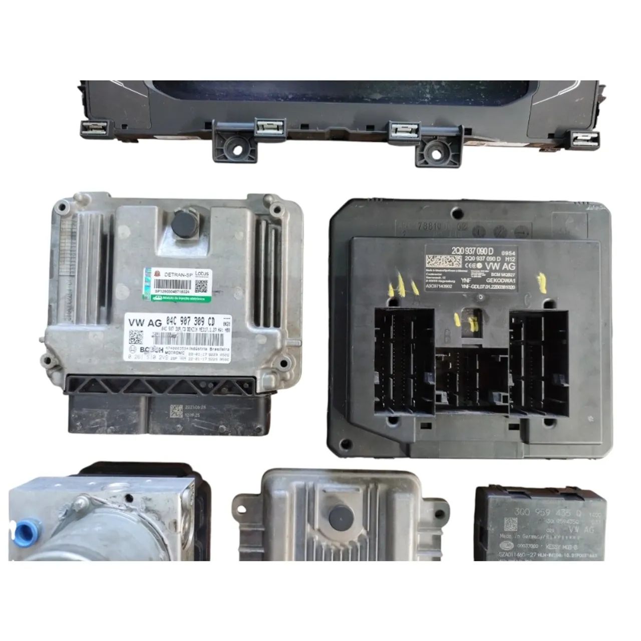 Kit code módulo injeção VW TCross 1.0 tsi 24 start sem chave - Foto 3