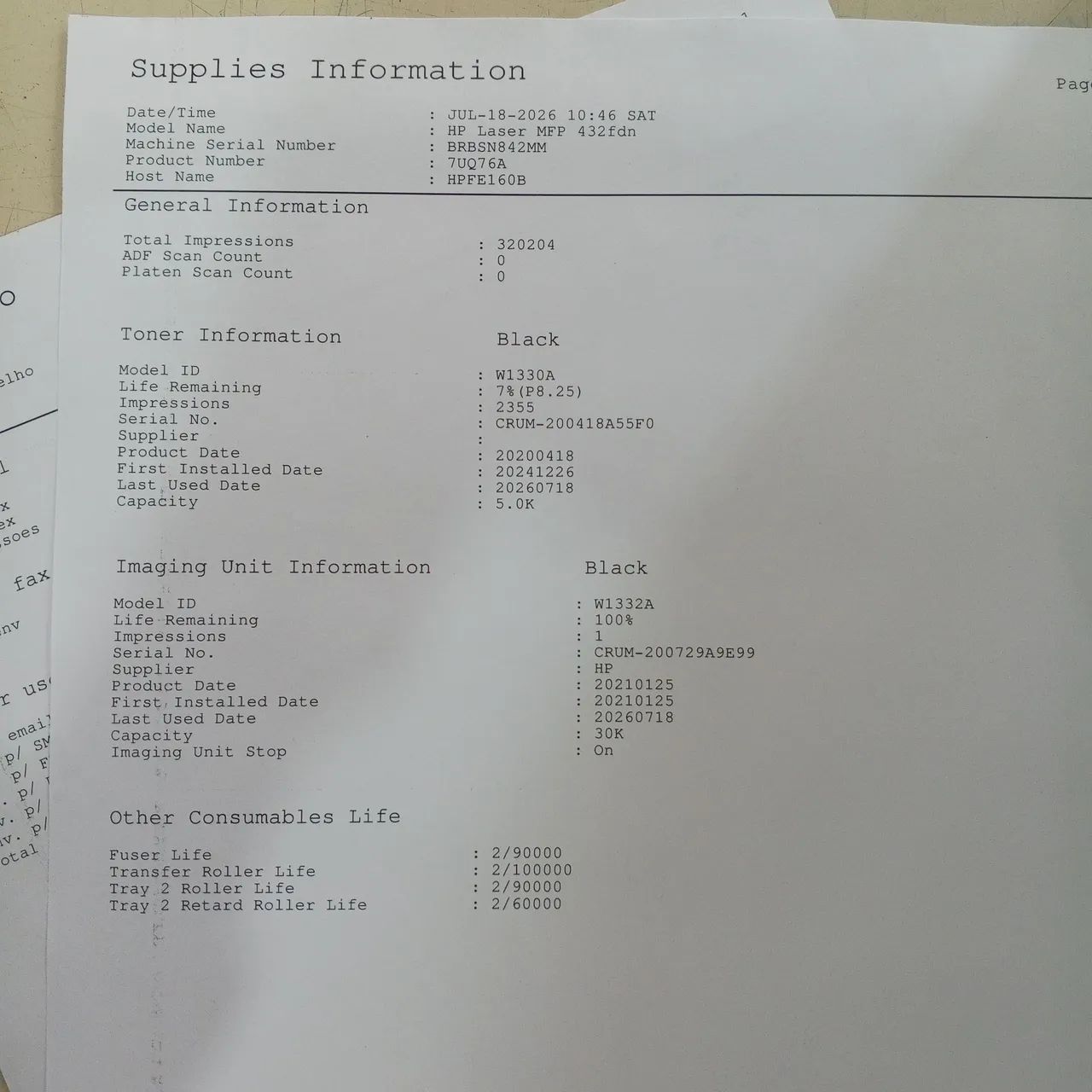 Impressora Laser HP 432fdn - Foto 4