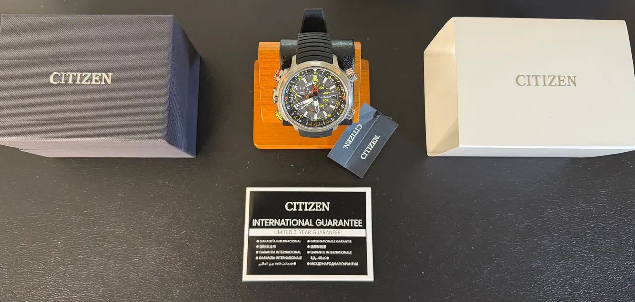 Relógio Citizen Eco Drive Altichron Novo - Foto 3
