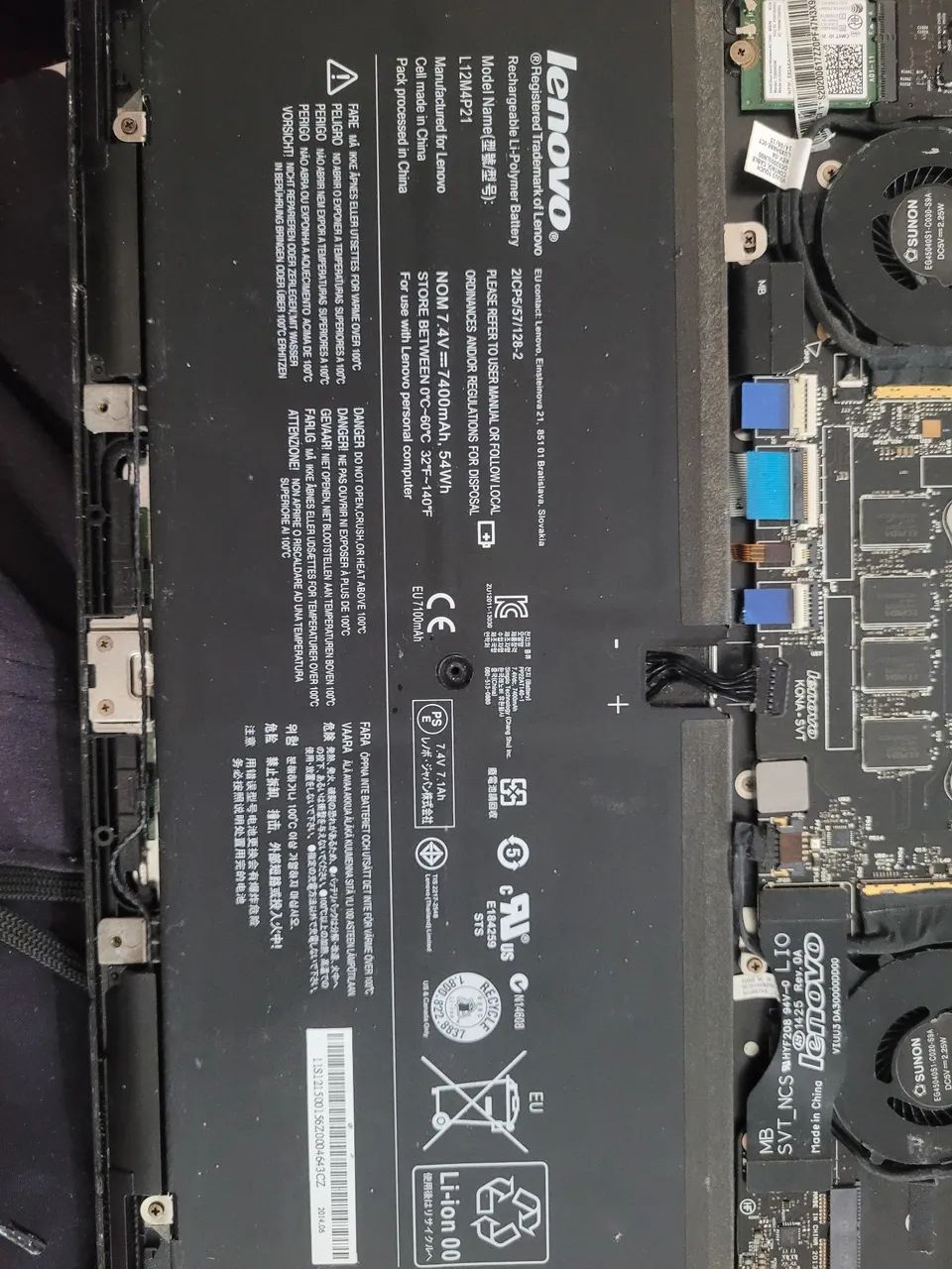 Carcaça lenovo yoga 2 pro - Foto 3