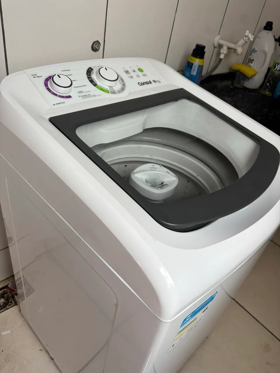 Máquina de Lavar Consul 9kg - Funcionando Perfeitamente - Foto 4