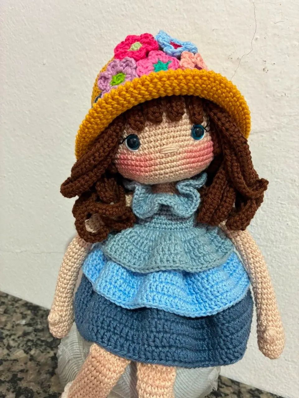 Boneca de Crochê (Amigurumi)