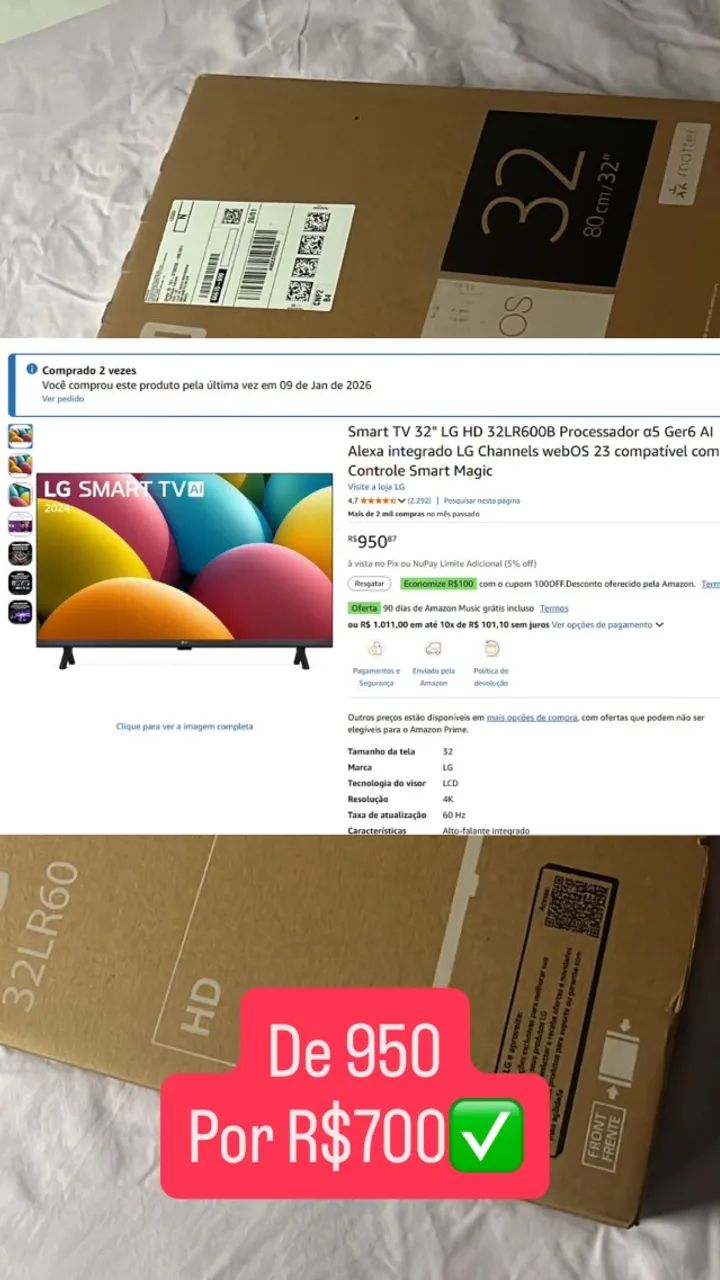 Tv 32 polegadas  - Foto 2