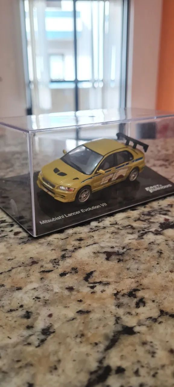 Mitsubishi Lancer Evolution Miniatura Velozes e Furiosos 1:43 - Foto 5
