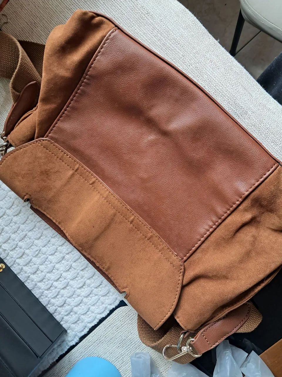Bolsa camurça transversal - Foto 3