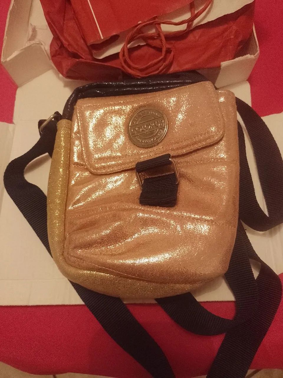 Bolsa rosa com amarelo Color Up  - Foto 5