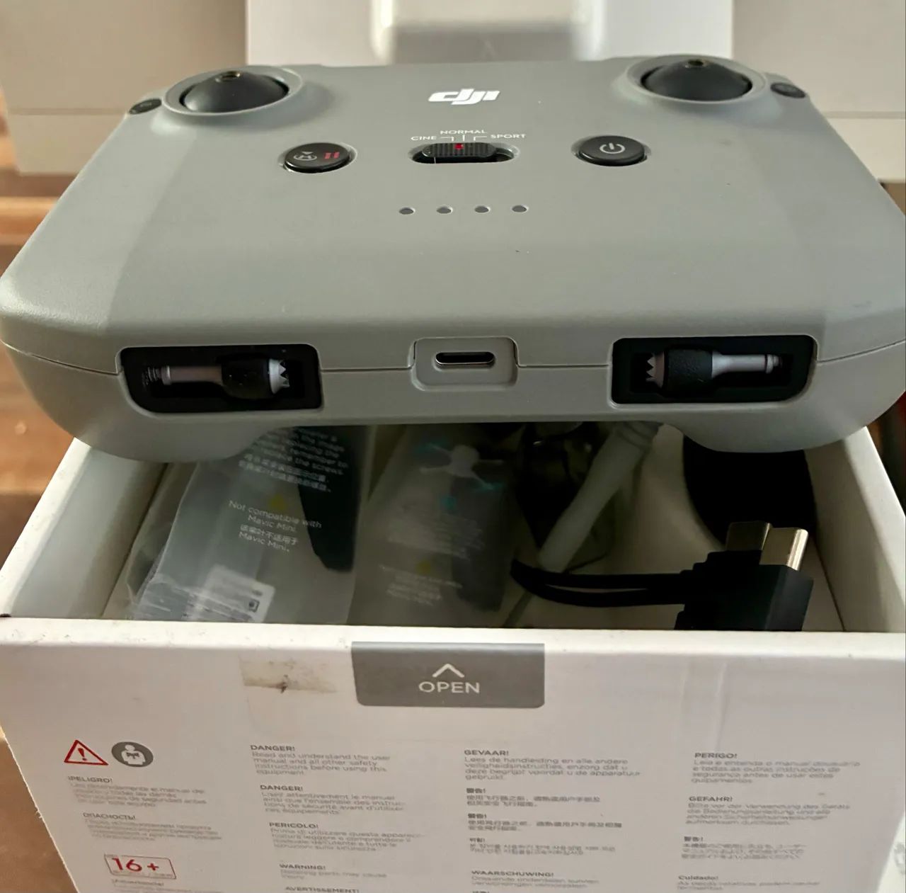 Controle drone DJI MINI SE 2 