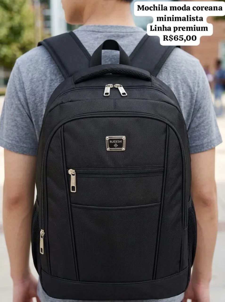 Mochila Premium luxo moda coreana - Foto 2